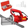 Generic Tagliatrice portatile per tondo per cemento armato, 1250 W, taglierina idraulica per barre d'acciaio da 4-20 mm, taglio veloce in 3 secondi a basso rumore, ideale per la costruzione di ferrovie e