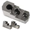 Generic Ganasce idrauliche per mandrino, a doppio gradino, in acciaio, per macchine CNC, 25,4 cm, set da 3