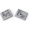 Sintrix Fab Supporti Ricambio Tenda da Tetto - Set Portarullo Compatibile con VELUX (1991-2013), Montaggio Pick&Click o Foro-Scanalatura, per Tende Oscuranti e Filtranti