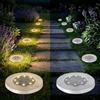 YZYOE 6 pacchetti di luci solari sepolte a LED, decorazione del cortile all'aperto lampade a pavimento calde, Wireless tramonto all'alba impermeabile giardino strada luci paesaggio.