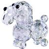 H&D HYALINE & DORA H&D - Statuina a forma di cane in cristallo, 20 mm (colore bianco)