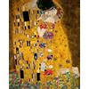 Chaozhirui Kit punto croce Il bacio di Klimt 11ct, stampa accurata, kit di ricamo popolare per adulti e principianti(40x50cm)
