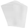 Pandiui23 12 Pezzi Carta Da Ricamo Solubile Autoadesiva A4 (29,7 x 21 cm) Stampabile Per Motivi, Ideale Per Ricamo A Mano E Macchina
