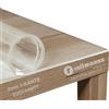 r rollmaxxx ROLLMAXXX Protezione trasparente per tavolo in PVC 2 mm 80 x 120 cm