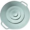 SCBOY Ø 30 Cm Coperchio Universale E Paraspruzzi In Silicone Per Pentole Resistente Al Calore Per Fornelli E Microonde Lavabile In Lavastoviglie (Verde)