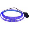 Vrabocry DC5V alimentato a batteria da pulsante 1M striscia LED blu 3528 60LED flessibile nastro LED per retroilluminazione TV, luce notturna per armadio, decorazione per la casa, impermeabile IP65