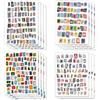 Foonary 1136 adesivi per lettere multicolore, accessori per scrapbooking, accessori per diari, adesivi in minuscolo