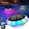 INTERESTIME Luce Piscina Solari Fuori Terra con Telecomando,1 Pezzo | Luci Piscina Galleggianti con Effetto Luminoso RGB Rotante, 42 Illuminazione, Timer, Impermeabile per Vasca Laghetto Giardino