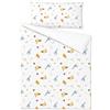 various Copripiumino Lettino 90x120 cm con Federa 40x60, Motivo Party