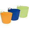 PEBSHOP SECCHIO CONTENITORE MULTIUSO (Ø 46 CM - 43 LT ARANCIO)
