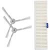 Donkivvy Spazzola Laterale HEPA Filtro Kit per Explorer 60 Serie RR7427 RR7447 RG7447 Robot Aspirapolvere Parti