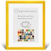 RahmenMax PuzzelMax - Cornice portafoto per poster, 60 x 90 cm, colore giallo, 90 x 60 cm, con vetro sintetico trasparente