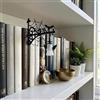 Generic Lanterna per biblioteca, illuminazione decorativa per libreria, angolo lettura, luce notturna a LED, lampada da libreria in metallo, lampada vintage da tavolo da scrivania, ornamento per la casa e lo