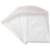 QUUPY 100 sacchetti di cellophane trasparenti richiudibili, 34,6 x 40,6 cm, per abbigliamento, opere d'arte, documenti, feste, confezioni regalo