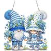 GHHKUD Kit artistico con diamanti da appendere per adulti, kit per pittura con diamanti a forma speciale da appendere, in acrilico 5D, con diamanti 5D fai da te, kit per decorazione da parete, regalo