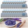 LORIPET Set 20 Sacchetti per Lavanda in Tessuto Elegante, Profumatore Armadio Naturale e Decorativo per Cassetti, Armadi e Valigie, Realizzati a Mano con Lavanda Essiccata Made in Italy BLU MANDALA FLOREALE