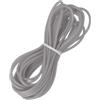 PATIKIL Cavo In Gomma A Tubo Cavo 5.5 Iarde 3mm Rotolo Di Tubo In Silicone Con Foro Da 1.5mm ID Per DIY Creazione Di Gioielli Lavori A Maglia Perline Artigianato Grigio