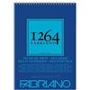 Fabriano Honsell 19100643 - Blocco a spirale Fabriano Mix Media 1264, 300 g/mq, DIN A4, 30 fogli di carta bianca naturale, grana media, senza acidi, adatto per tutte le tecniche