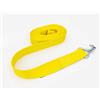 PETEX 43193819 - Cinghia di tensione senza cricchetto, 1 pezzo, 11, 6 m, 50 mm, 2500/5000 Dan, gancio a doppia punta, colore: giallo