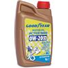 Goodyear Olio Motore 0W-20 C5 Benzina, Diesel e Hybrid, 4 Stagioni Active 9600, 100% Sintetico ad Alta Efficienza Fuel Economy, Massima Fluidità e Protezione Long Life, ACEA C5 API SN, 1L