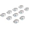 BGS 8095-12x20 | Fascetta stringitubo | acciaio inox | 12 x 20 mm | 10 pz.