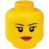 Lego Contenitore Lego testa small girl - Lego 4031e