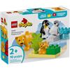 Lego Famiglie di animali: pinguini e leoni - Lego Duplo 10442