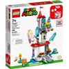 Lego Pack espansione Costume di Peach gatto e Torre ghiacciata - Lego Super Mario 71407