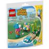 Lego Giuliano dipinge sulla spiaggia - Lego Animal Crossing 30703