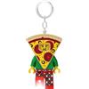 Lego Portachiavi Pizza con torcia - Lego LGL-KE176H