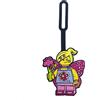 Lego Etichetta per bagaglio omino Ragazza farfalla - Lego 52853