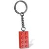 Lego Portachiavi Mattoncino Rosso con torcia - Lego LGL-KE234HR