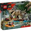 Lego Fuga sul fiume dal T. rex - Lego Jurassic World 76975