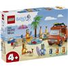 Lego Vacanza sulla spiaggia della famiglia di Bluey - Lego Bluey 11202