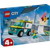 Lego Ambulanza di emergenza e snowboarder - Lego City 60403