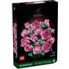 Lego Bouquet di rose rosa - Lego Botanical 10374