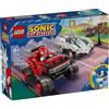 Lego Auto di Silver vs. Monster Truck di Knuckles - Lego Sonic 77118