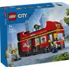 Lego Autobus turistico rosso a due piani - Lego City 60407