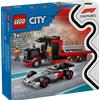 Lego Display Truck F1® con auto da corsa Audi F1® - Lego City 60493