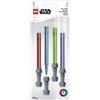 Lego Set 4 Penne Gel Spada Laser - Lego Star Wars 52875