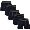 SKARR 5 pz Confezione 2023 Uomini Mutandine di Cotone Biancheria Intima Maschile di Marca Boxer E Mutande Per Homme Set di Lusso Pantaloncini Sexy Box Slip Kit Palestra