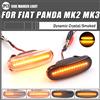 Malcayang 2 pezzi dinamico LED indicatore di direzione indicatore laterale lampada ripetitore per Fiat Panda 169 Grande Punto Inkl Evo Doblo Fiorino Linea Idea