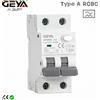 GEYA GYR9NM Tipo A RCBO 2P 4P Interruttore automatico corrente residua magnetica con protezione da sovracorrente 10A 16A 25A 32A 40A 30mA