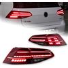 AOKEDING Fanaleria Posteriore LED AKD per Volkswagen Golf 7 Hatchback 2013-2020, Luci Posteriori Golf 7.5 MK7 VII con Animazione DRL e Freni, Accessori Auto