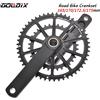 GOLDIX 50-34T/52-36T/53-39T guarnitura bici da strada ultraleggera 22/20 velocità guarnitura per SHIMANO SRAM 105 7020 8020 trasmissione