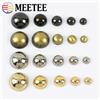 Meetee 10/20 Pz 8/10/12/15/20mm Mashroom Rivetto Per La Borsa In Metallo A Scatto Fibbia Borsa Borchie Pulsante Chiodo Rivetti FAI DA TE cucito artigianale in pelle