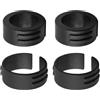 Vendite calde 4 pezzi Mountainbike Computer Mount Rondella Staffa di espansione Riduttore Anello in plastica per-Garmin 25.4/31.8Mm Forniture bici