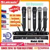 Leicozic SM BETA58 500 600 900Mhz AD4D KSM11 Microfono wireless dinamico Copricapo professionale Microfono per uso sul palco/casa