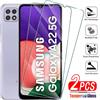 ONEVAN 2 pezzi in vetro temperato per Samsung Galaxy A02 A12 A22 A32 A42 A52 A72 4G protezione schermo su Samsung A03 A13 A23 A33 A53 A73 5G