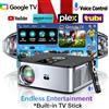 HORLAT T03MAX Proiettore LED 4K 40000 Lumen, Android Full HD 1080P, Video 8K, Home Theater, Correzione Automatica Keystone, WiFi 5G, Proiettore Portatile